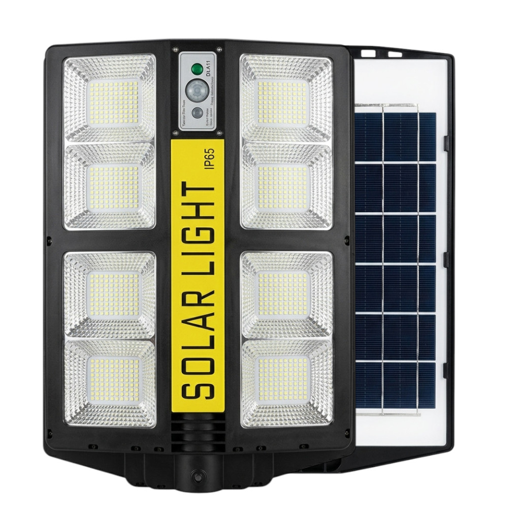 Foco Solar Led Tipo Poste 500w + Control + Soporte