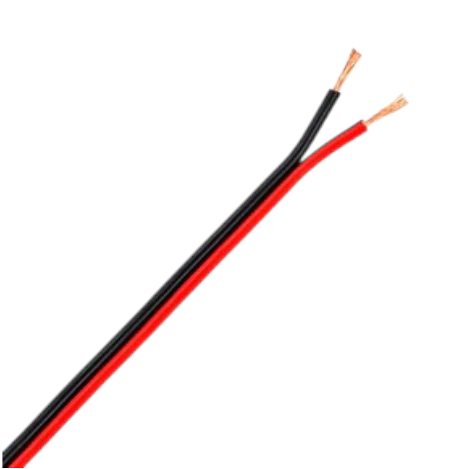 Cable Paralelo 2 X 0.75 Mm. Rojo Negro Rollo de 100 Mts (Valor por Metro Lineal)