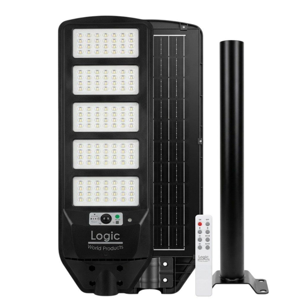 Luminaria Peatonal Solar 250w S02 New 2700Lm 6500k IK10 (Incluye Tubo)