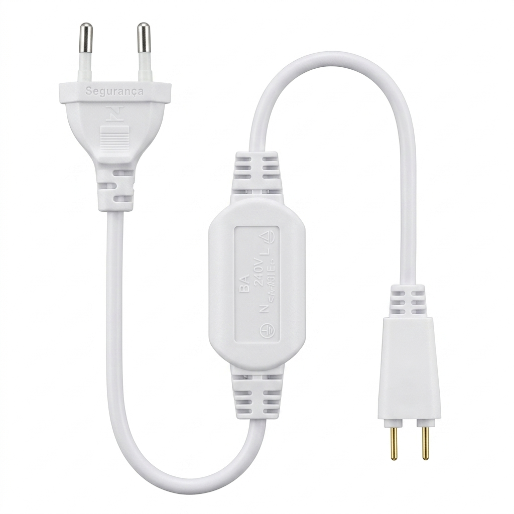 Enchufe Conector Ajustable Para Cinta Led 220V