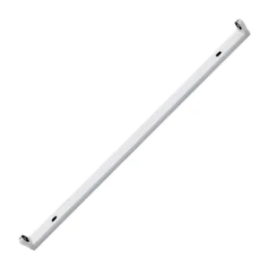 Base Canoa Simple Para Tubo Flourecente T8 120cm + Puente 220v (Balastro)