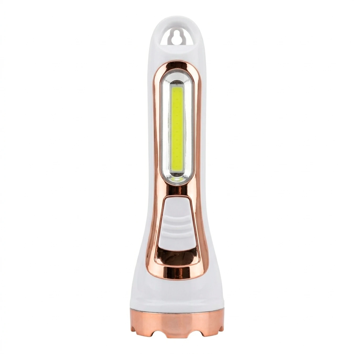 Linterna LED Recargable USB YM-6082 LOGIC Blanco