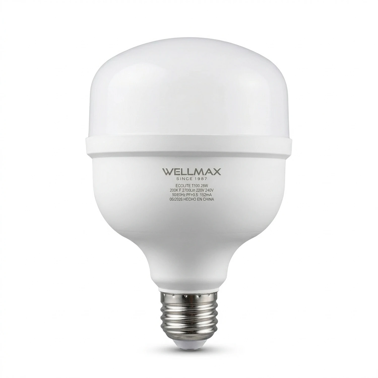 Ampolleta Hammer Ecolite Tli5 Wellmax 28w Cw E-27