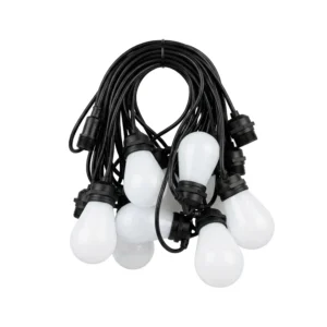 Guirnalda De Luces Led Inteligentes Smart Wifi S14 RGBCW 15 Ampolletas 14 Mts