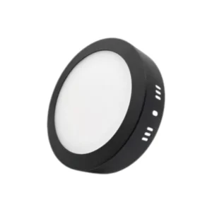 Plafon Panel Led Wellmax Sunflower 12W CW 6500K AC175-265V Borde Negro
