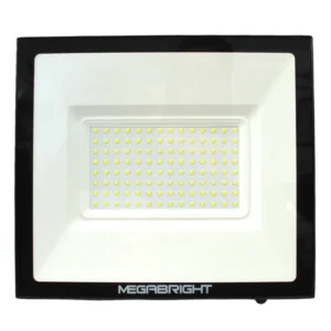 Proyector De Área 100W Luz Calida 3500K Telco Flat Megabright SEC