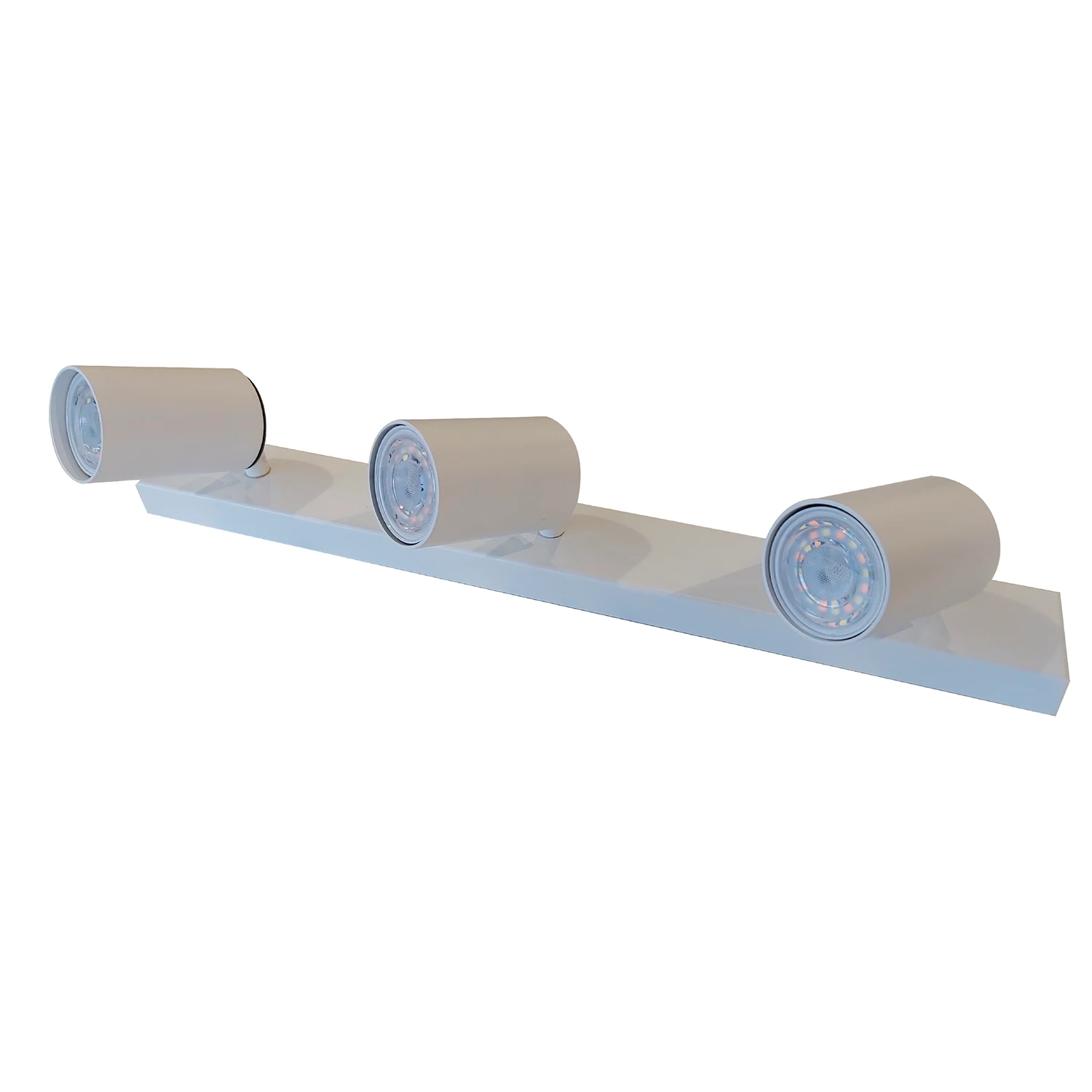 Foco Spot 3L GU10 Blanco Mate Megabright (No Incluye Ampolleta)