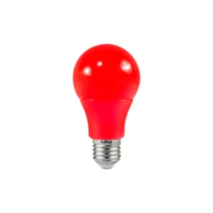 Ampolleta Led 9w E27 Color Rojo