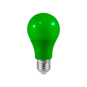 Ampolleta Led 9w E27 Color Verde
