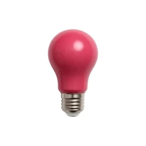 Ampolleta Led 9w E27 Color Rosado