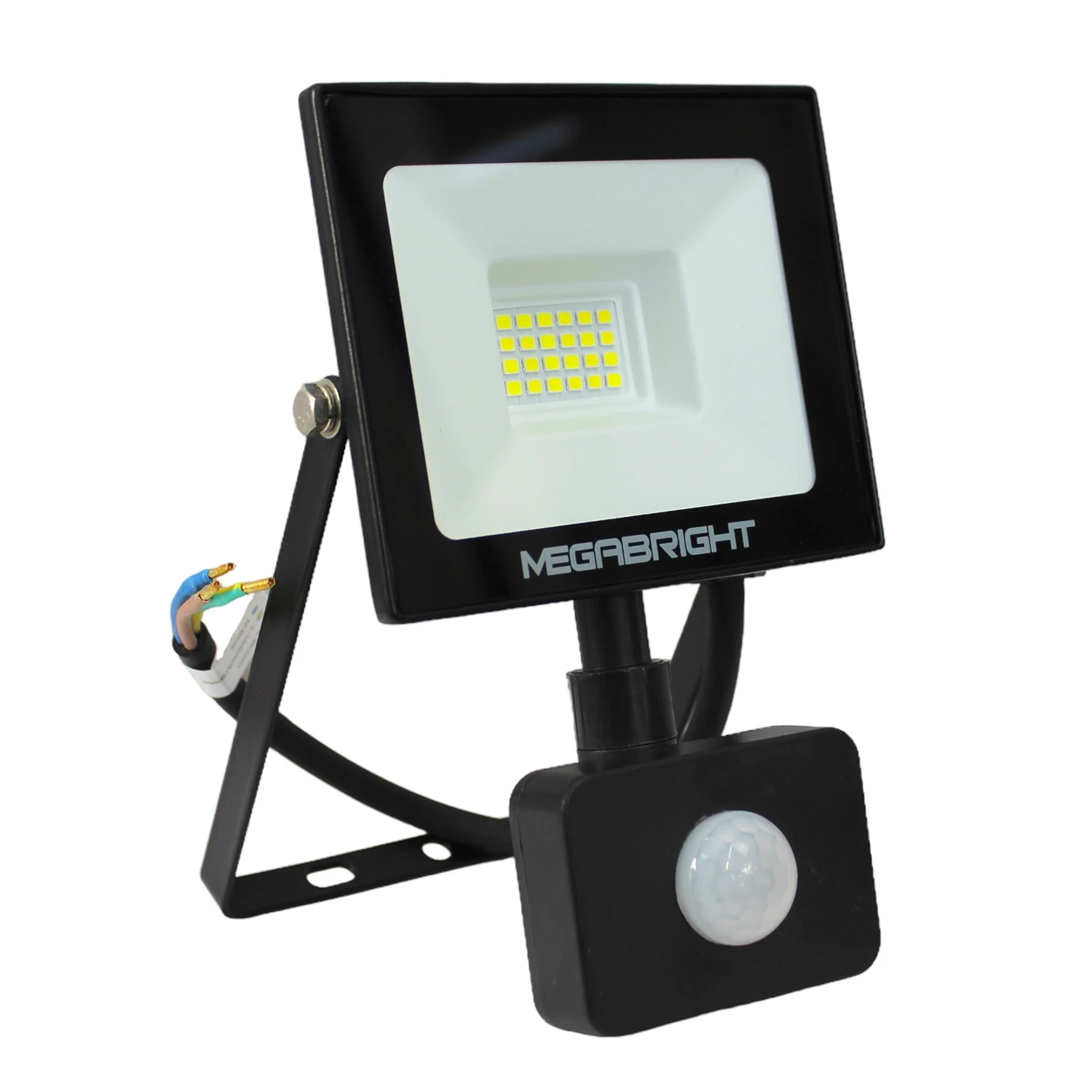 Proyector 10W Con Sensor Luz Fría Telco Flat Megabright SEC
