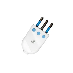 Enchufe Macho Convertible Blanco 10A 250v Stanford