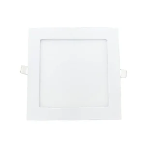 Panel LED Cuadrado Embutido 12W 6000K Megabright