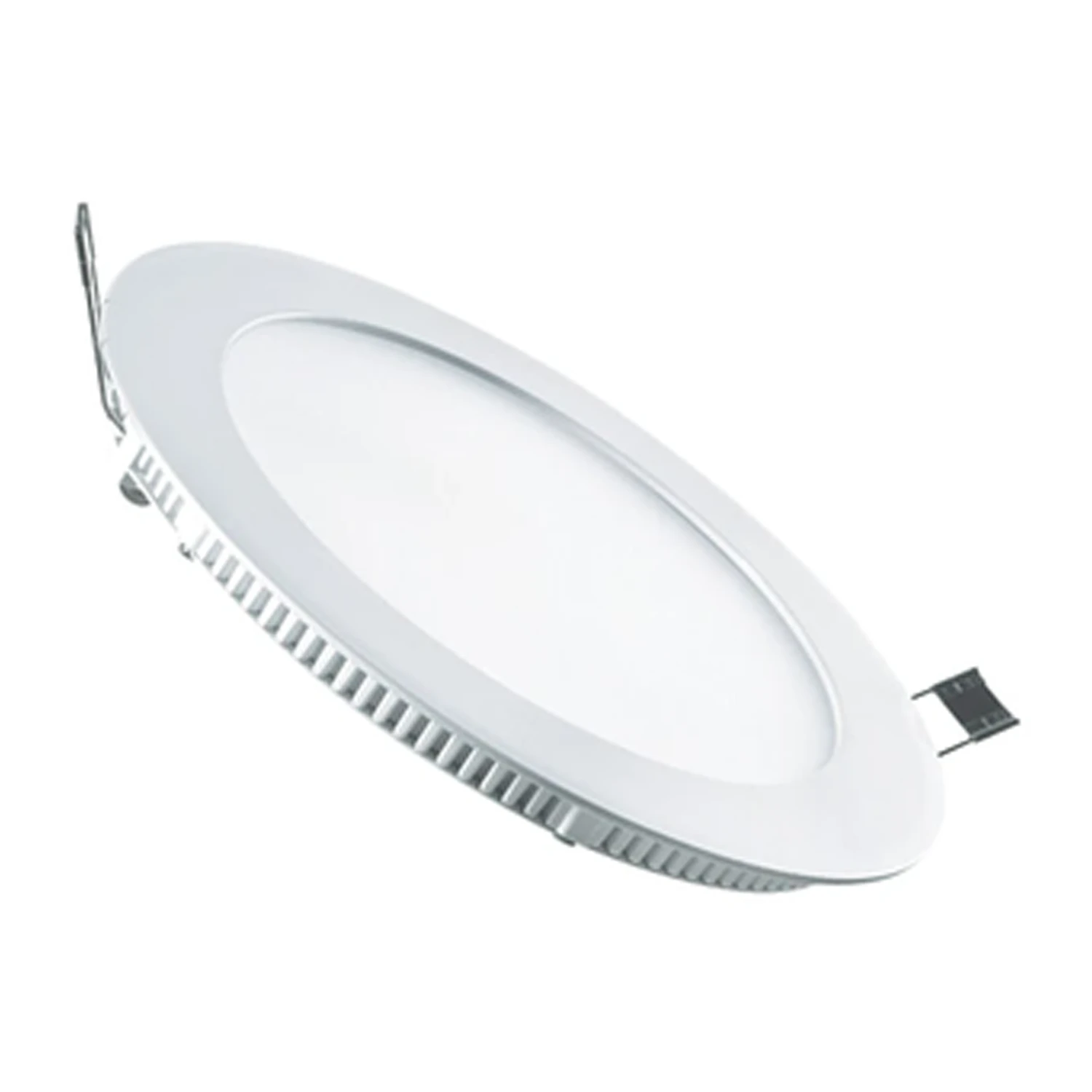Panel Led Pl Embutido Circular Macroled 12w Frío 6000k