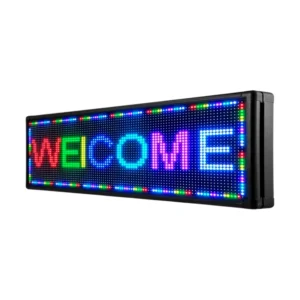 Letrero Led Luminoso Programable Rgb 200x40Cm Con Wifi