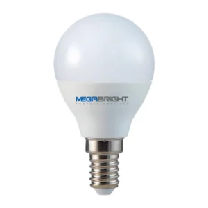 Ampolleta Led G45 Bola 5W/6400K E-14 Megabright