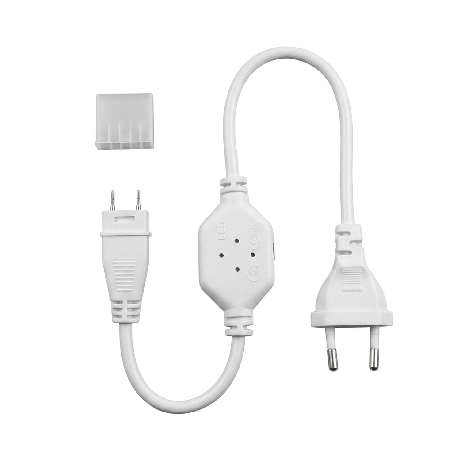 Enchufe Para Tira Led 200V 12MM