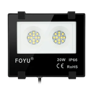 Proyector de Área LED 20W Luz Fría Foyu Alto Rendimiento