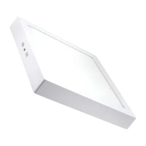 Panel Led Sobrepuesto Cuadrado Frío 6500K 18W