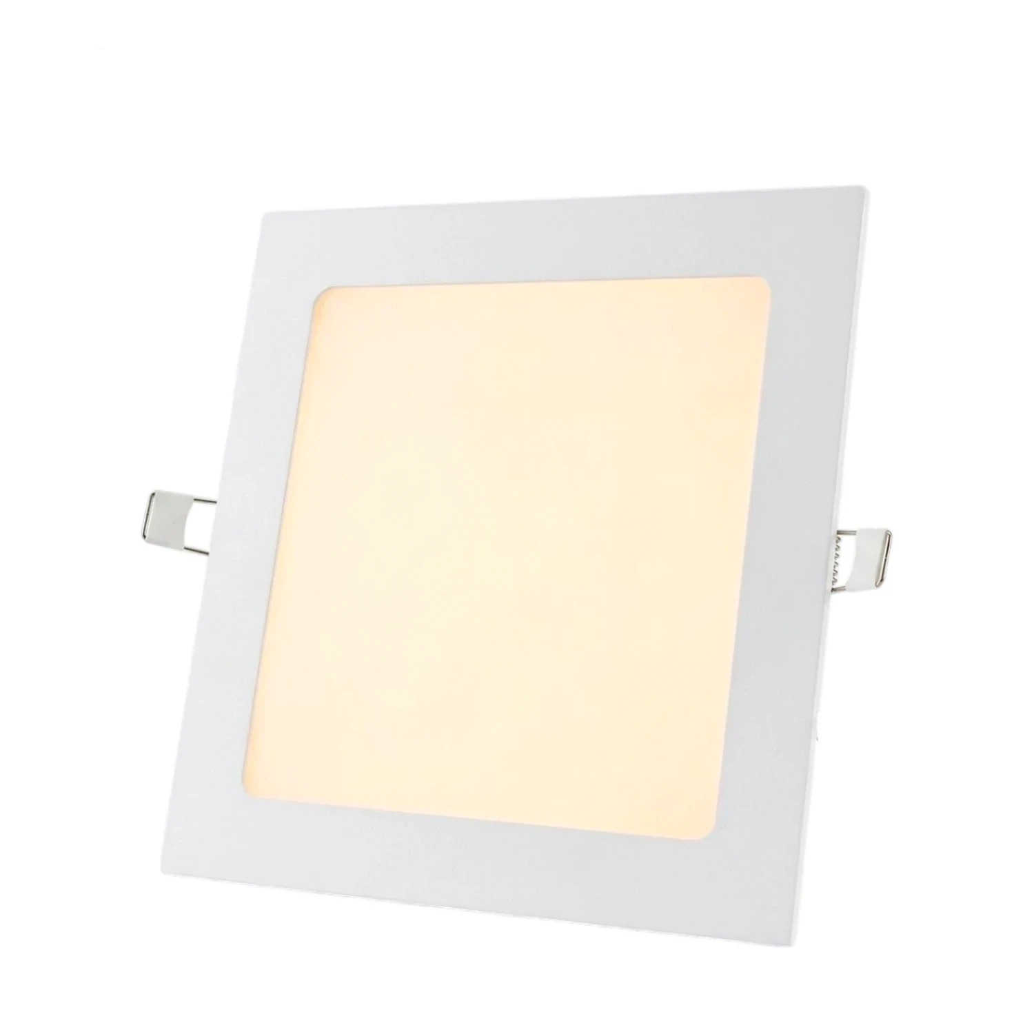 Panel Led Embutido Cuadrado Cálido 3500K 9W