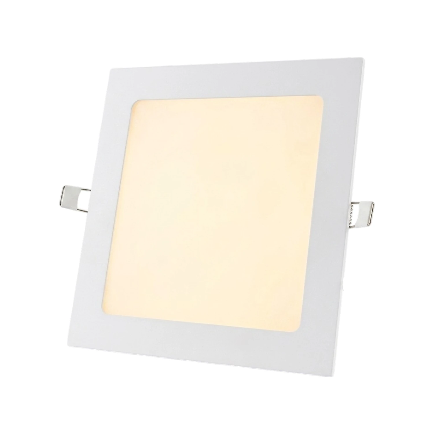 Panel Led Embutido Cuadrado Cálido 3500K 18W