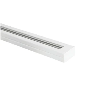 Riel Monofásico Blanco 220v Aluminio 1 Metro