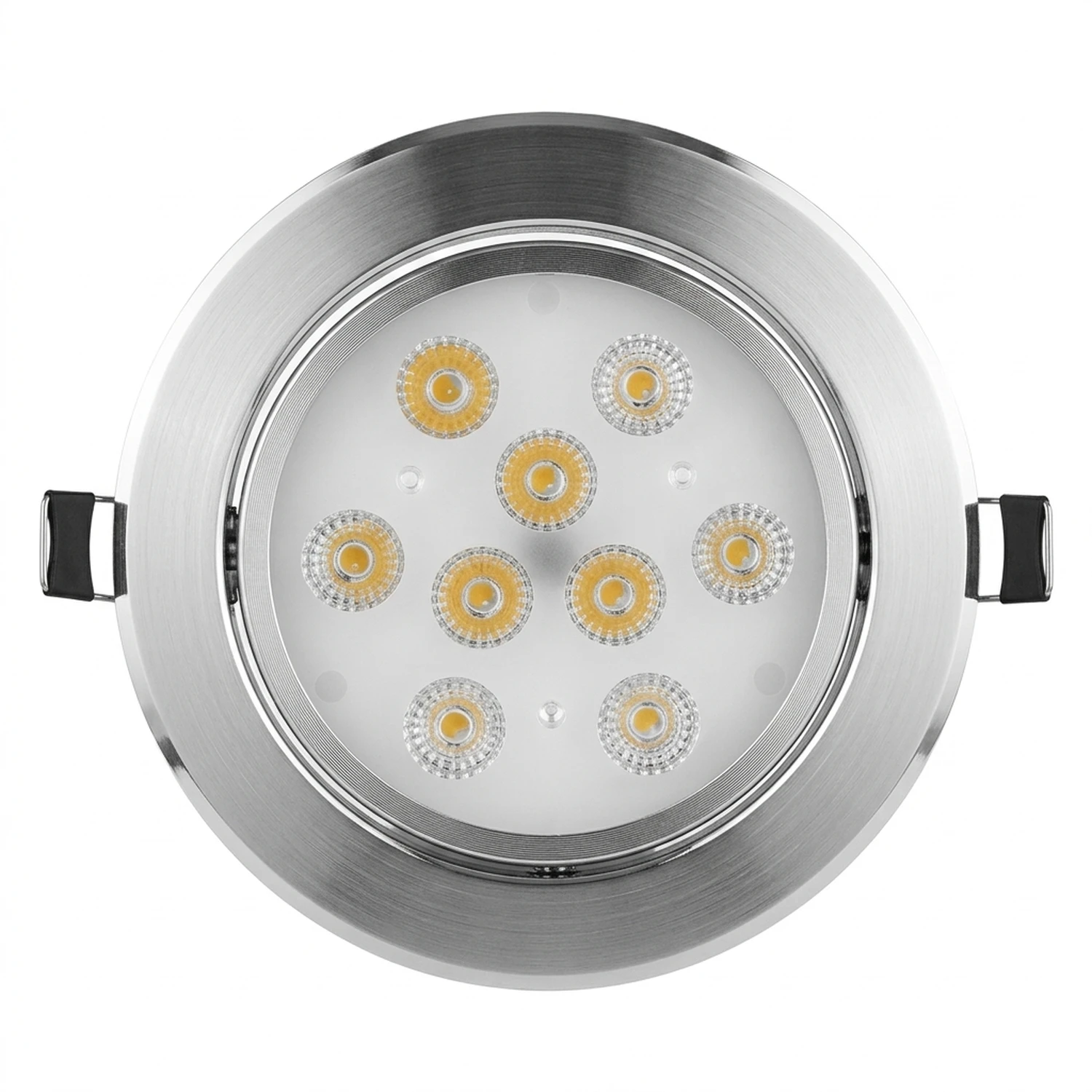 Foco Led Embutido Dirigible Frío 6500k 9W Aluminio