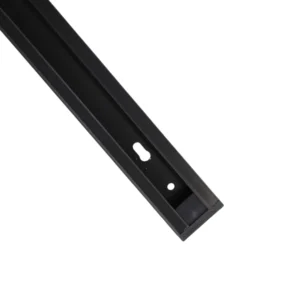Riel Monofásico Negro 220v Aluminio 2 Metros