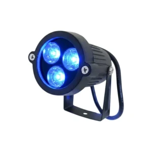 Foco Farol Led Estaca Jardín 5w IP65 AZUL