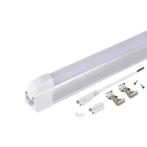 Tubo Led T8 60Cm empavonado 9W Luz Fría con Base