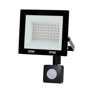 Proyector de Área Led Con Sensor de Movimiento 50W IP66 Foyu