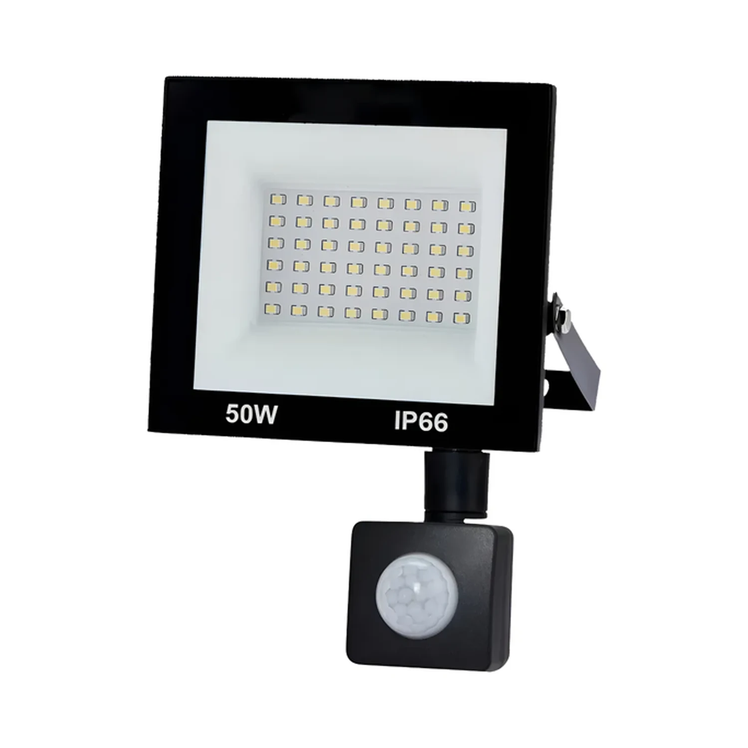 Proyector de Área Led Con Sensor de Movimiento 50W IP66 Foyu