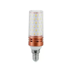 Ampolleta Led Tipo Vela E27 12w Luz Calida