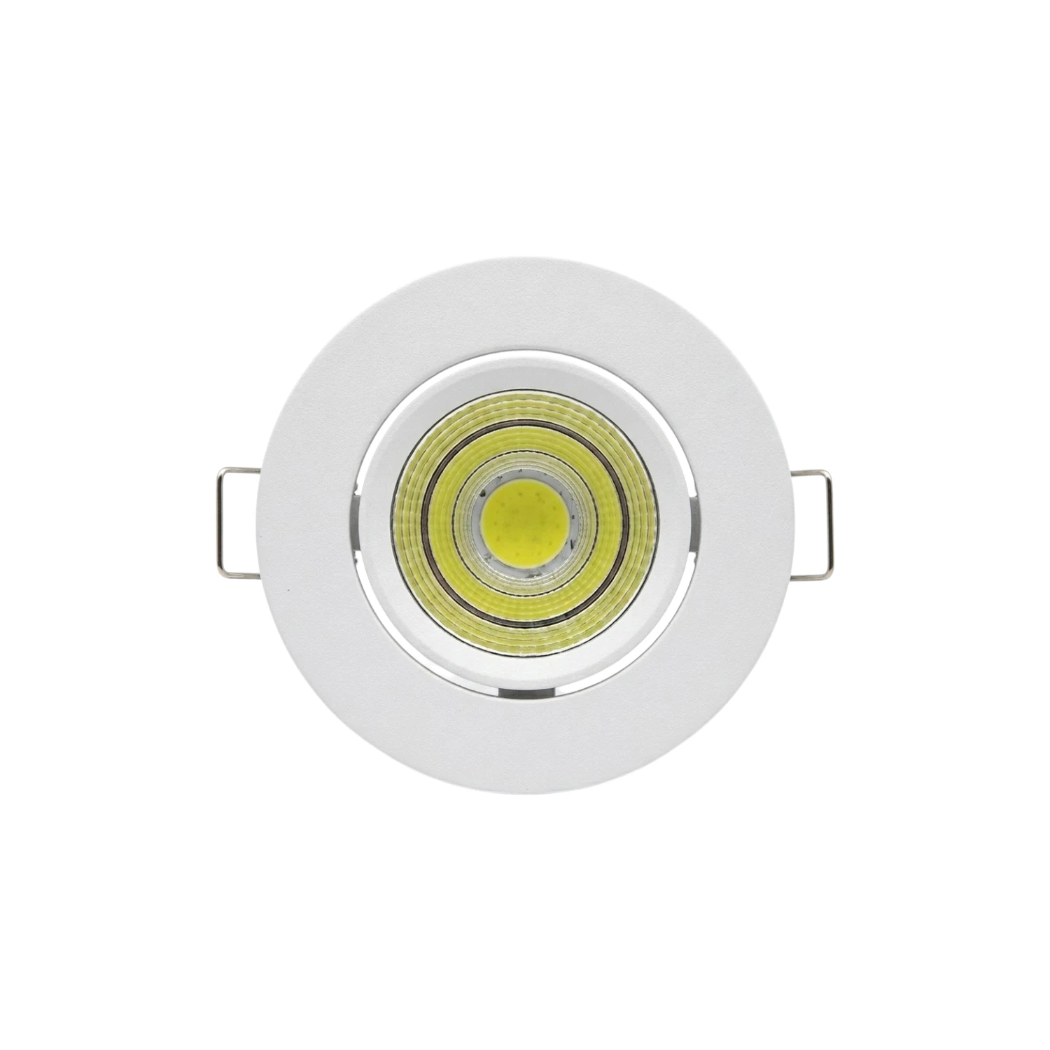 Foco Spot Led Mini 3w Embutido Redondo 3 Tonos de Luz