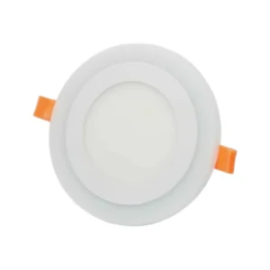 Panel Led Borde RGB Redondo Embutido Control Remoto Luz Fría 6W+3W