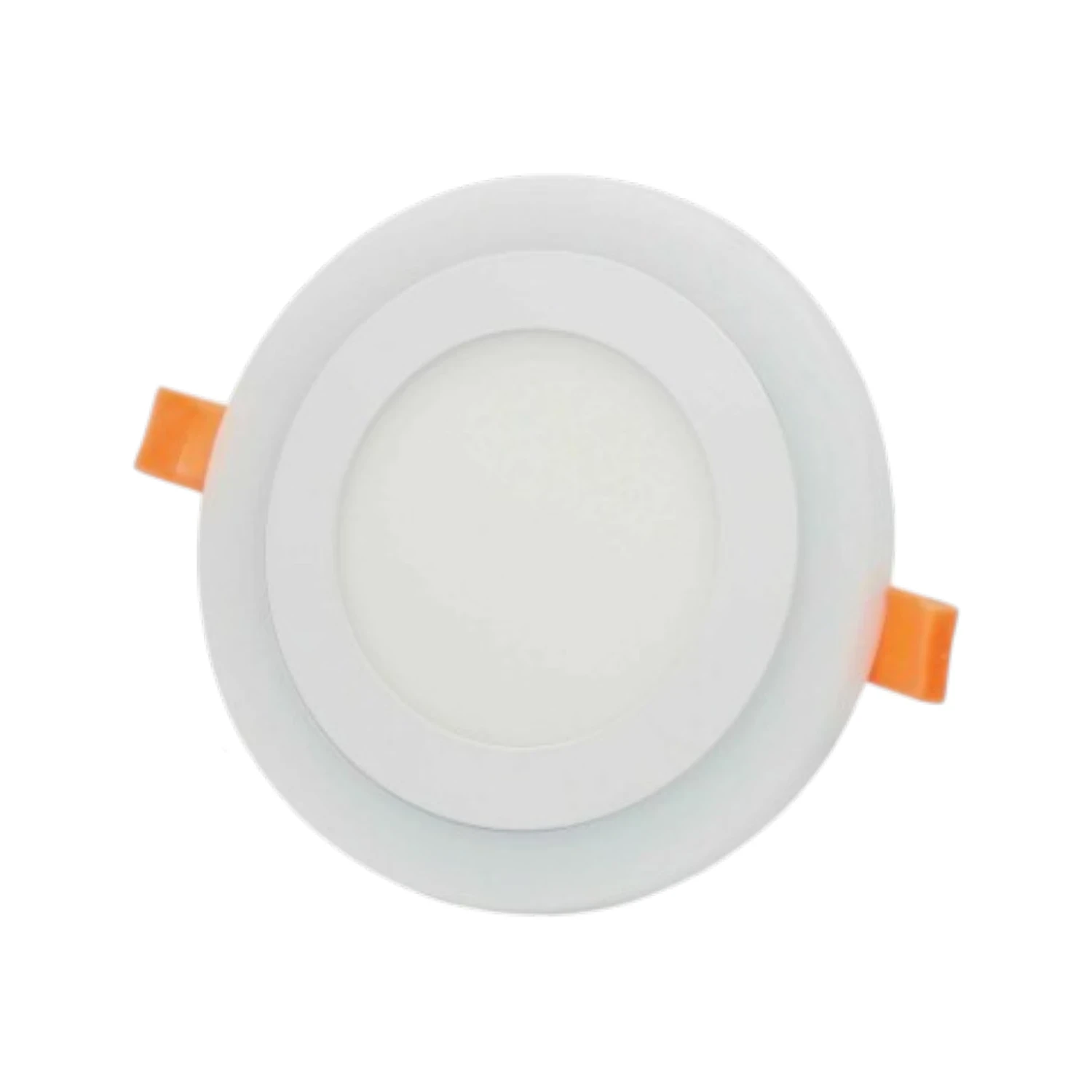 Panel Led Borde RGB Redondo Embutido Control Remoto Luz Fría 18W+6W