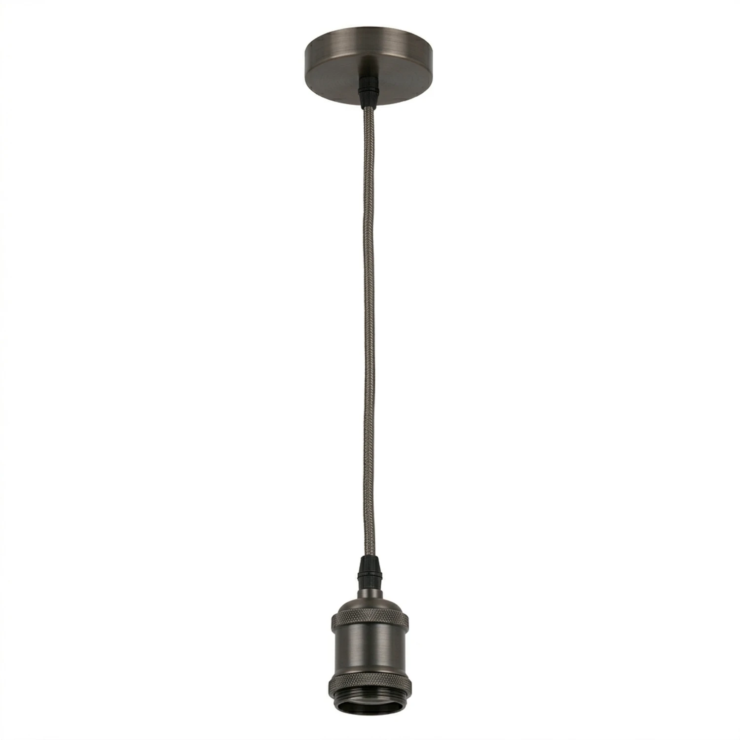 Soquete Colgante Vintage E27 Bronce-Grafito