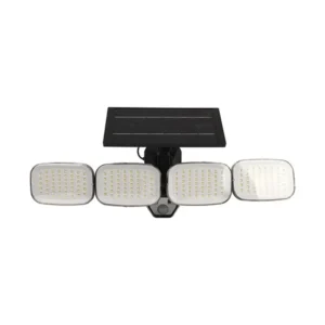 Luz Solar 4 Caras Para Pared IP65 800 Lumen 200SMD