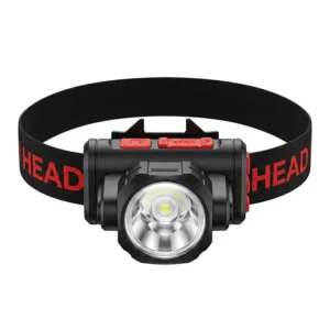 Luz De Cabeza Y Casco 2 Led 350 Lúmenes