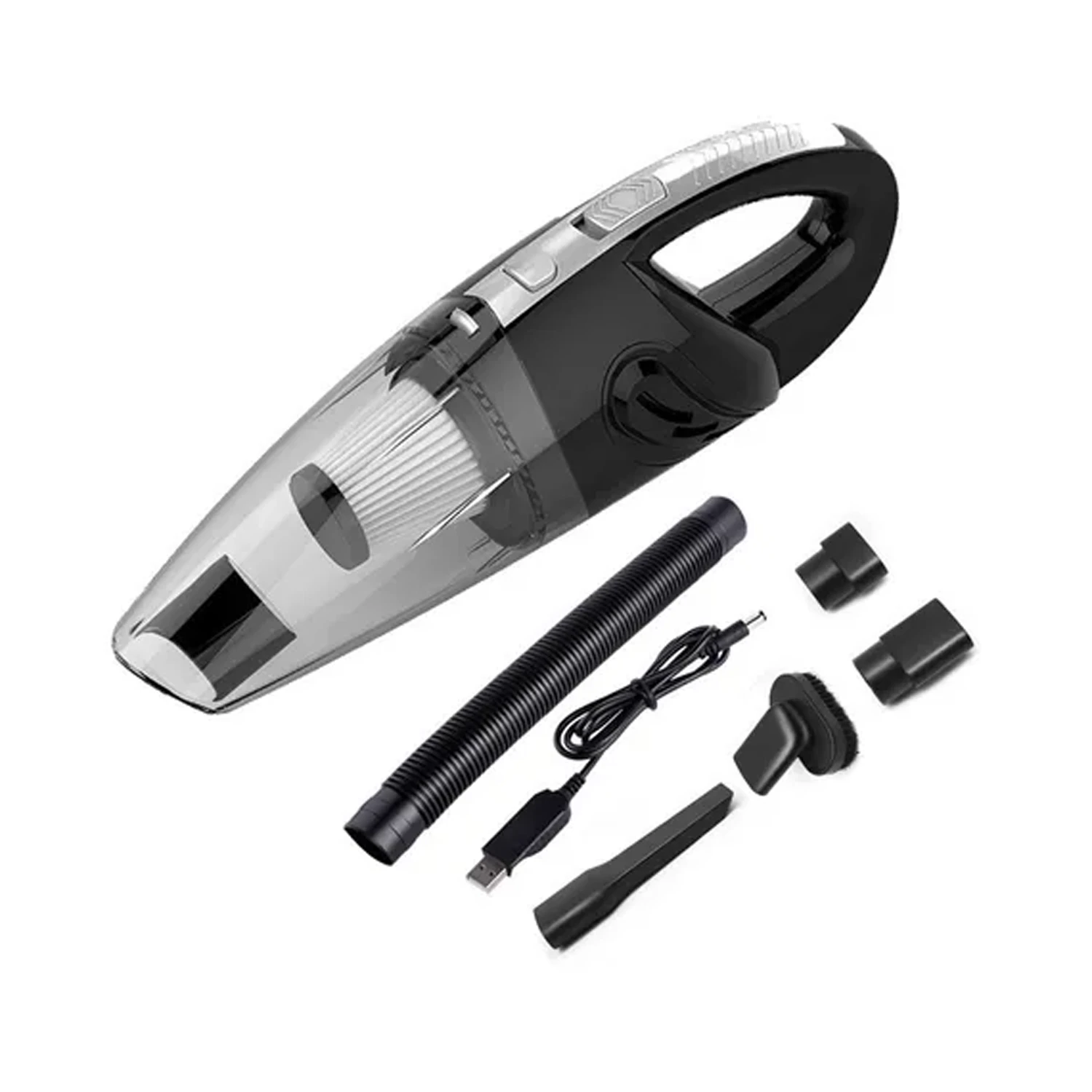 Aspiradora De Mano Mini Para Hogar 120W Con Usb Accesorios