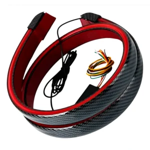 Aleron Spoiler Maleta + Led Freno Universal Auto Tuning Lip
