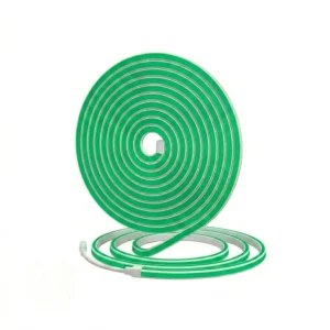 Cinta Neón Led Verde Flexible – Rollo 5Mt – 12V.