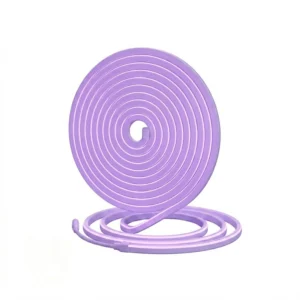 Cinta Neón Led Morado Flexible – Rollo 5Mt – 12V.