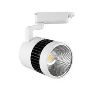 Foco Para Riel Led 30W 6000K – 6500K Cilíndrico Clase 2