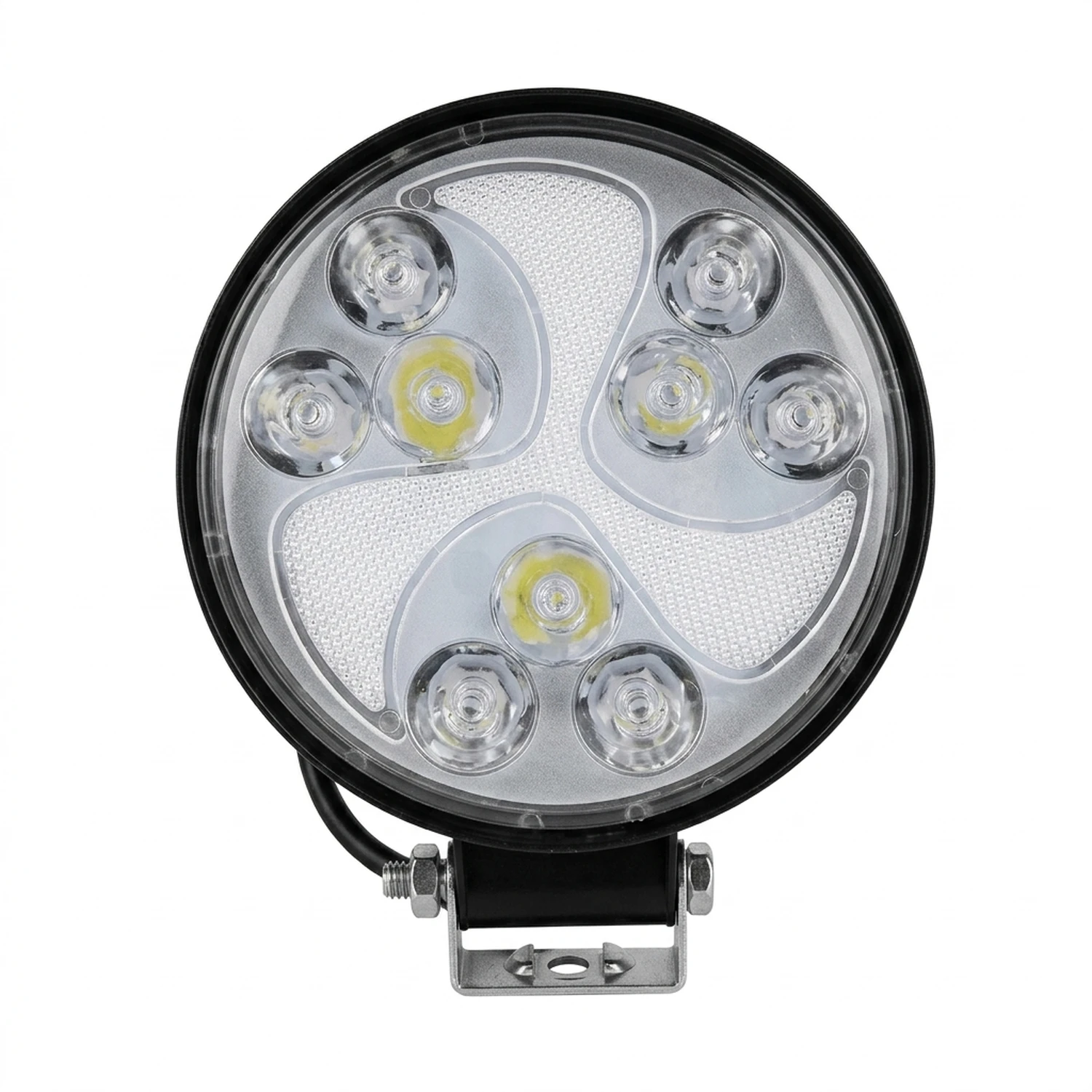 Foco Faenero 27W Color Full Edondo 9 Led(Mv) 12V