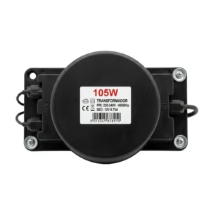 Transformador Impermeable Para Luz de Piscina 220V a 12V, 105W