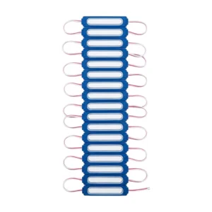Caluga Modulos Led 12v, 20 Calugas de 6.5cm, AZUL