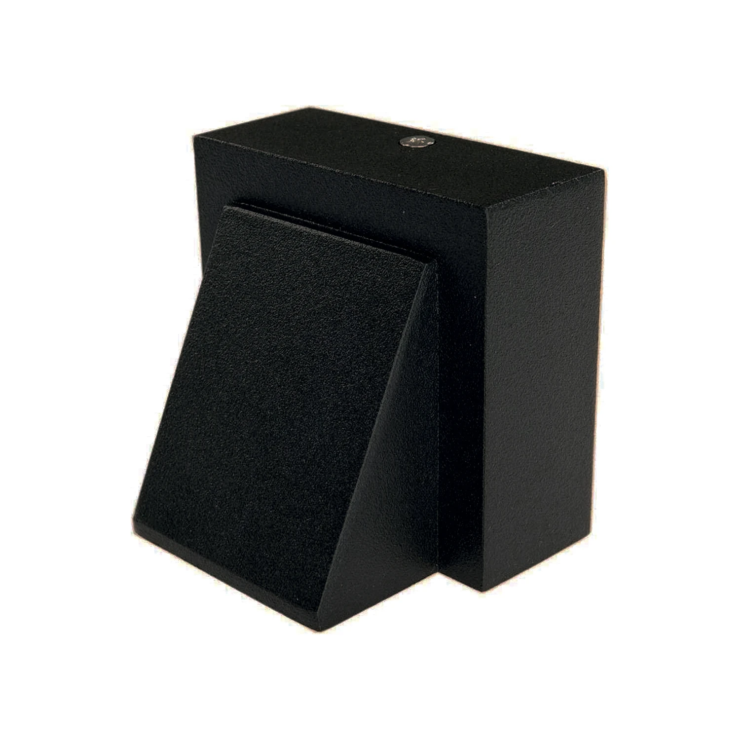 Apliqué Led Exterior Deco Negro 5w 3000k Calido