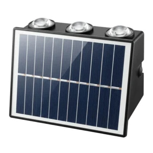 Aplique Solar Alta Potencia Led 6w Exterior 6500k
