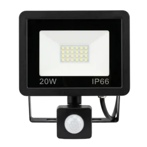 Proyector Led Slim con Sensor de Movimiento 20W 6500K IP66